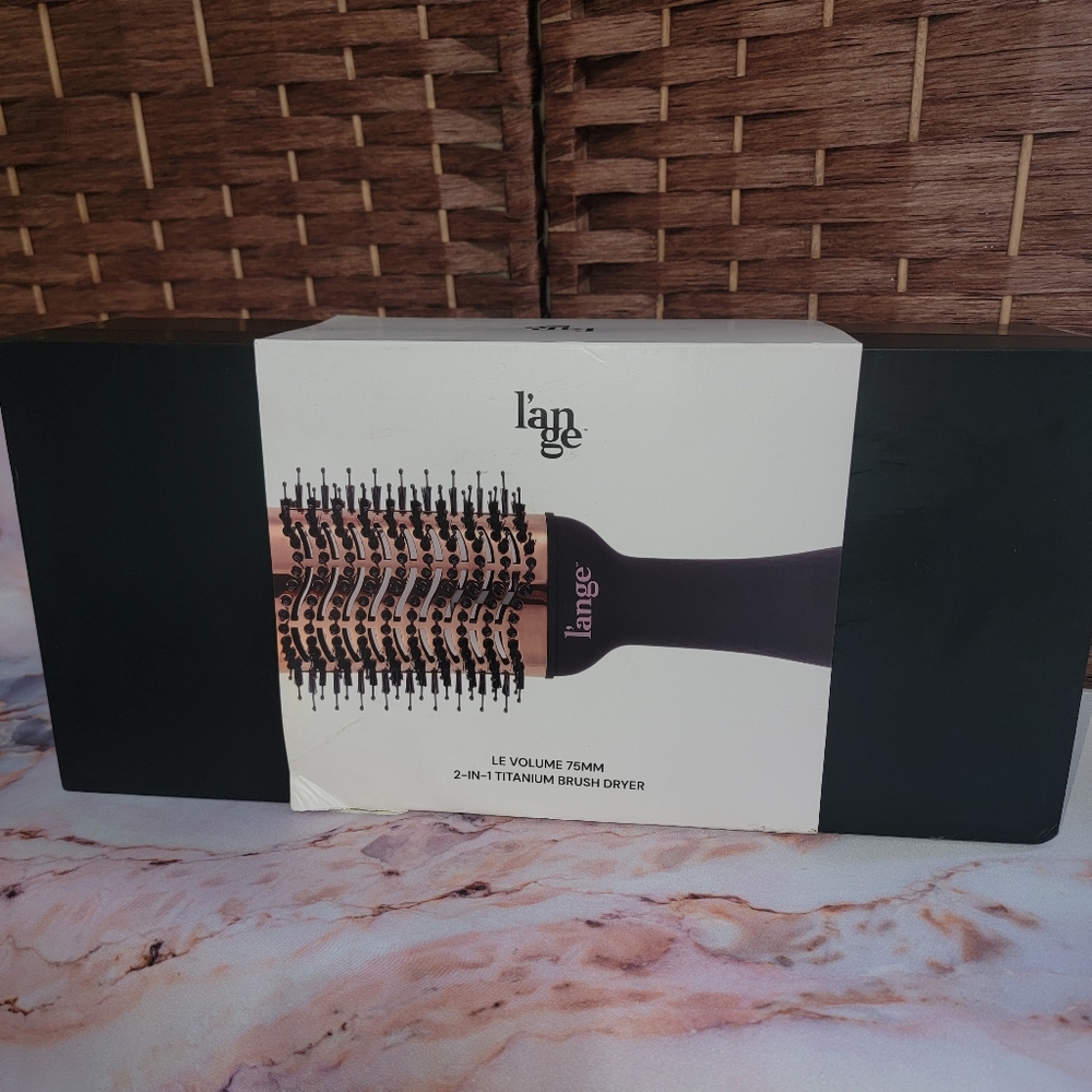 L’ange Le Volume 75MM 2-in-1 Titanium Brush Dryer New in open box